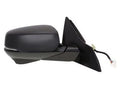 Right Passenger Sizeide Power Mirror - Paint to Match - with Heated Glass, Turn Sizeignal, Manual Folding, and Camera - Compatible with 2017 Honda Accord (Except Hybrid)