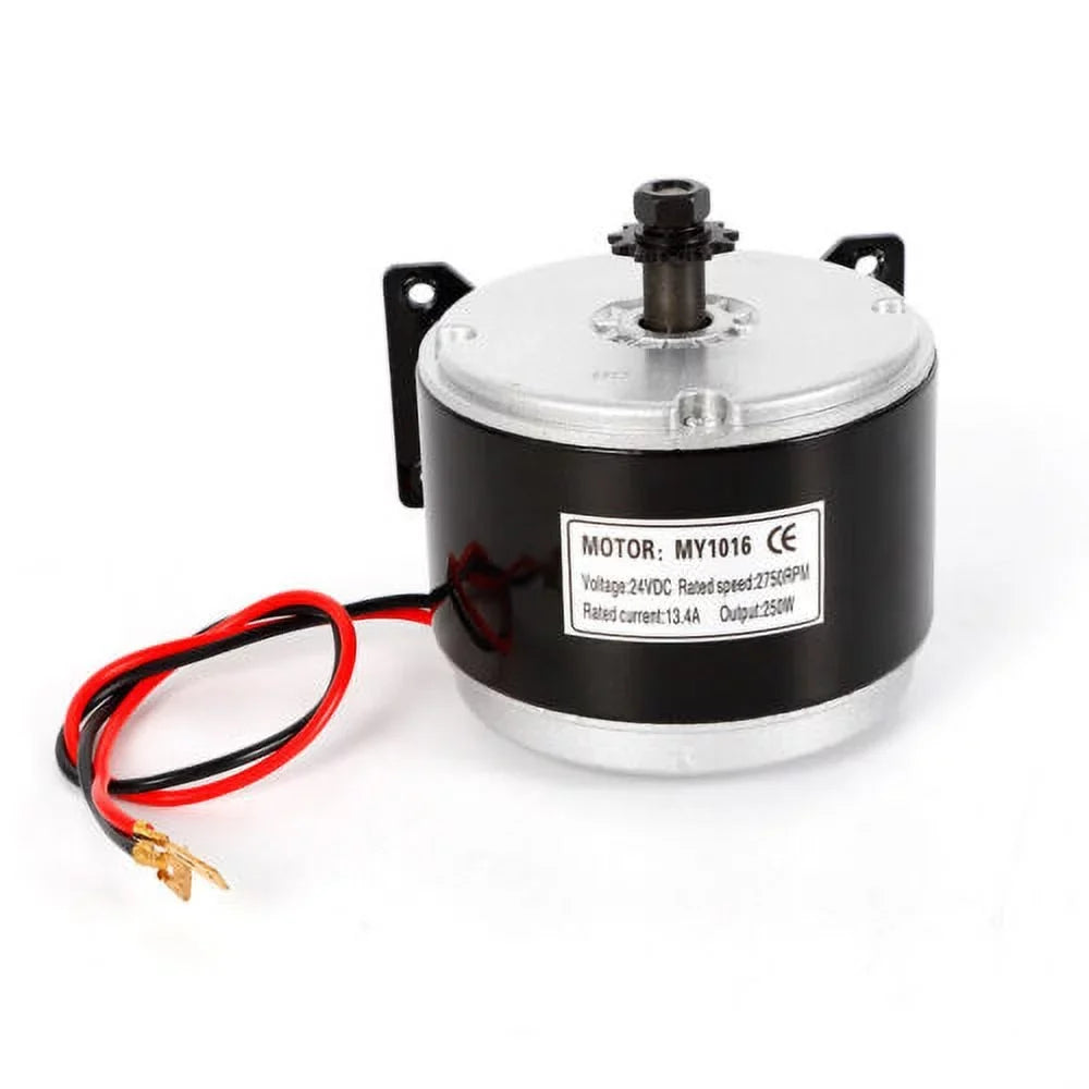 250W Electric Brush DC Motor 24V Permanent Magnet Brush Motor for Sizecooter Bike