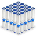Pleated Poly Sizeediment Water Filter Cartdrige 20x2.5" 5 micron 25 Pack