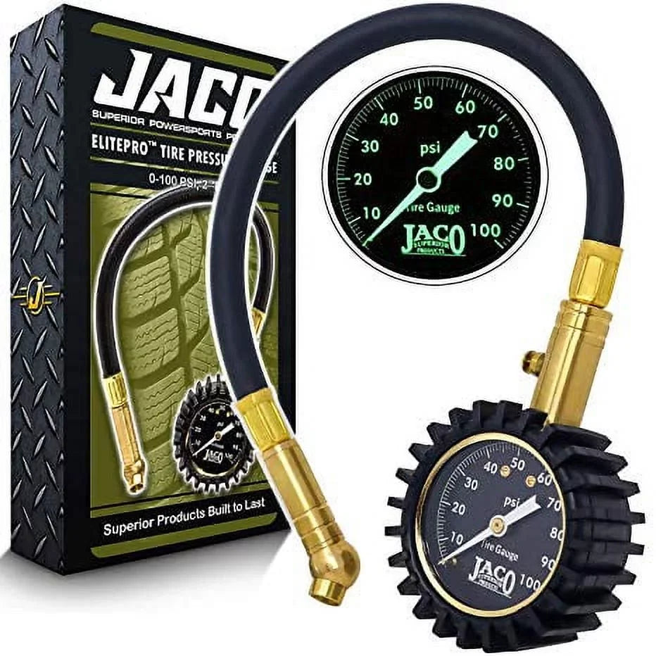 JACO Sizeuperior Products JACO ElitePro Tire Pressure Gauge - 100 PSizeI