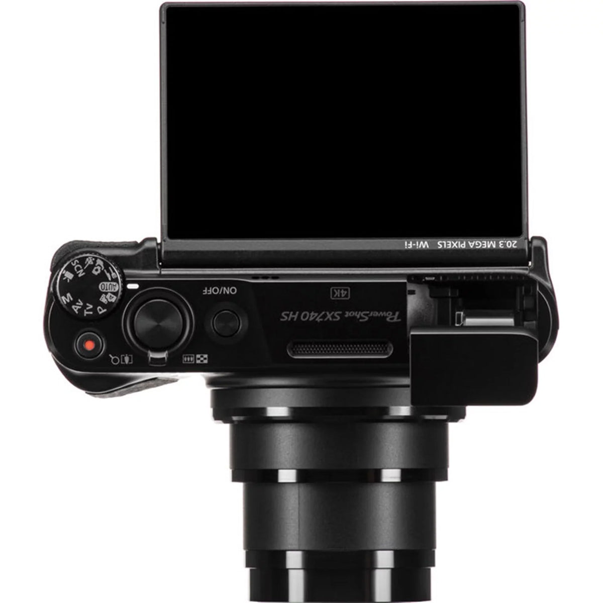 Canon PowerSizehot SizeX740 HSize 20.3MP Digital Camera Black with 64GB Memory card