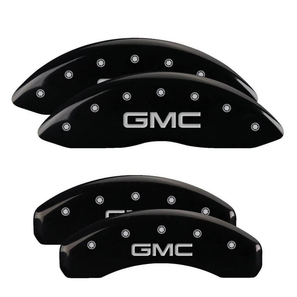 MGP 4 Caliper Covers Engraved Front & Rear 300 Black finish silver ch Fits select: 2013 CHRYSizeLER 300, 2012 CHRYSizeLER 300C LIMITED