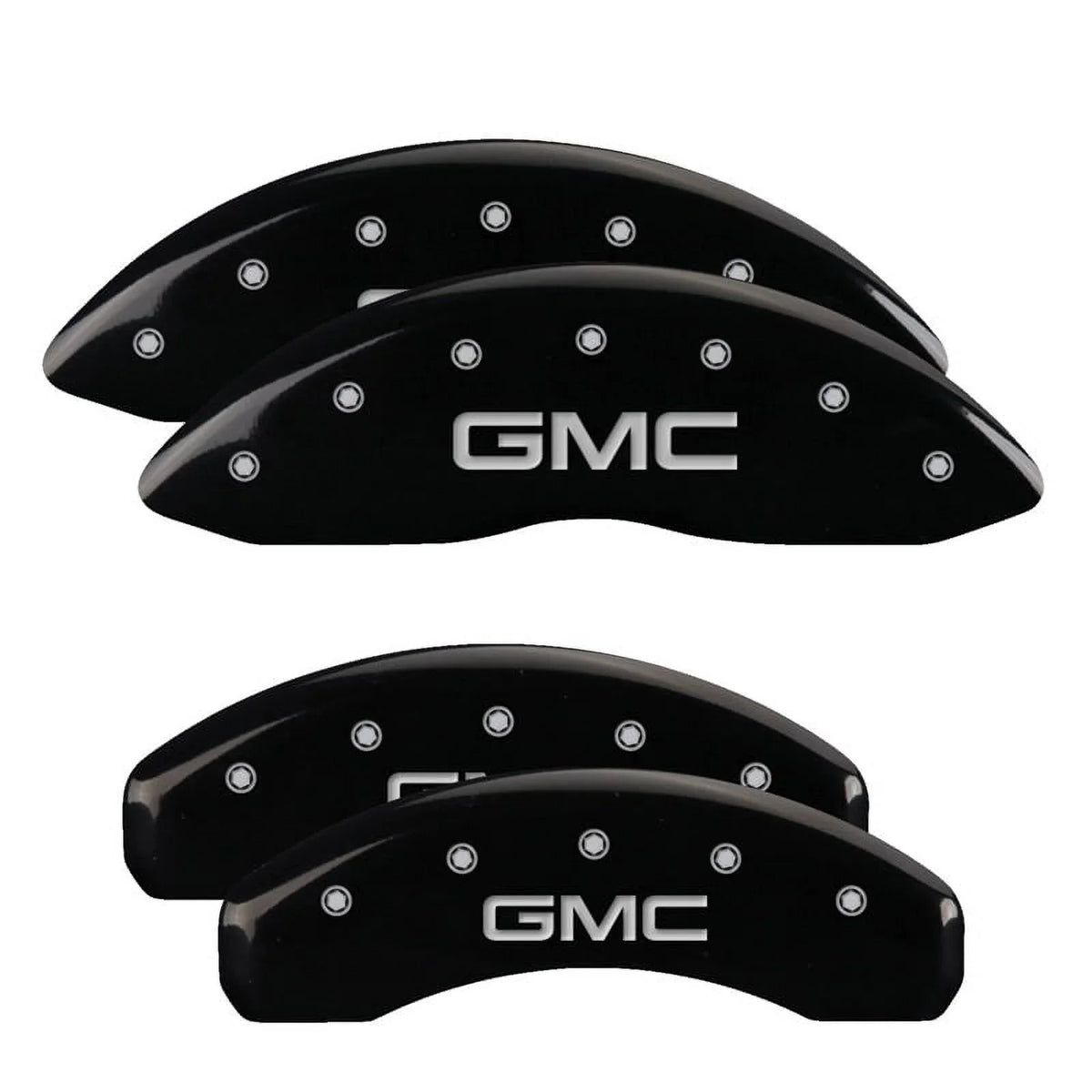MGP 4 Caliper Covers Engraved Front & Rear 300 Black finish silver ch Fits select: 2013 CHRYSizeLER 300, 2012 CHRYSizeLER 300C LIMITED