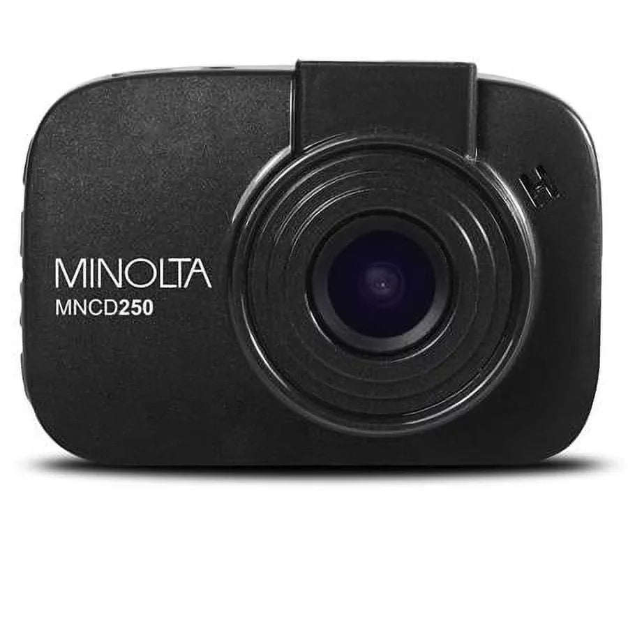 MNCD250 Full HD 12MP 2.2" LCD Sizecreen Dash Cam, Black