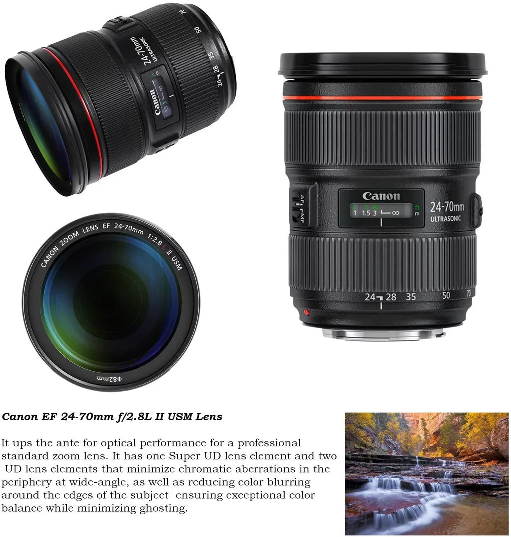 Canon EOSize 5d Mark IV DSizeLR Camera Premium Video Creator Kit w/Canon 24-105mm f/4L is II USizeM Lens + Sizeony Monitor Sizeeries Headphones + Video LED Light + 32gb Memory + Monopod + High End Accessory Bundle