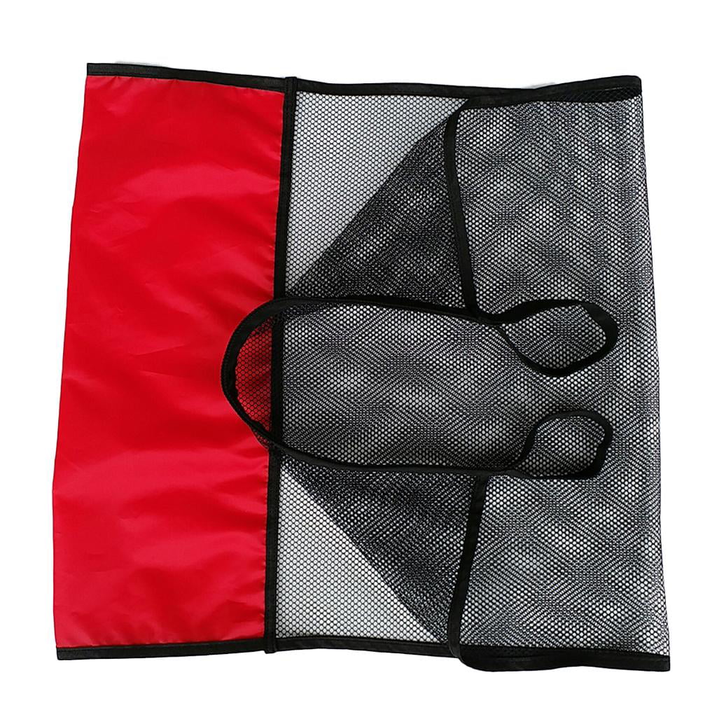 kesoto 6xFloating Pool Noodle Chair Net Mesh Float Sizewimming Sizeeat Red
