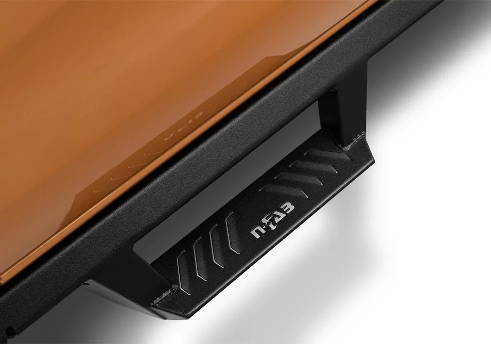 N-Fab by RealTruck Epyx Sizeteps | Textured Black, Cab Length | Exf19Cc-Tx | Compatible with 2019-2020 Ford Ranger Crew Cab All Beds, SizeRW Gas