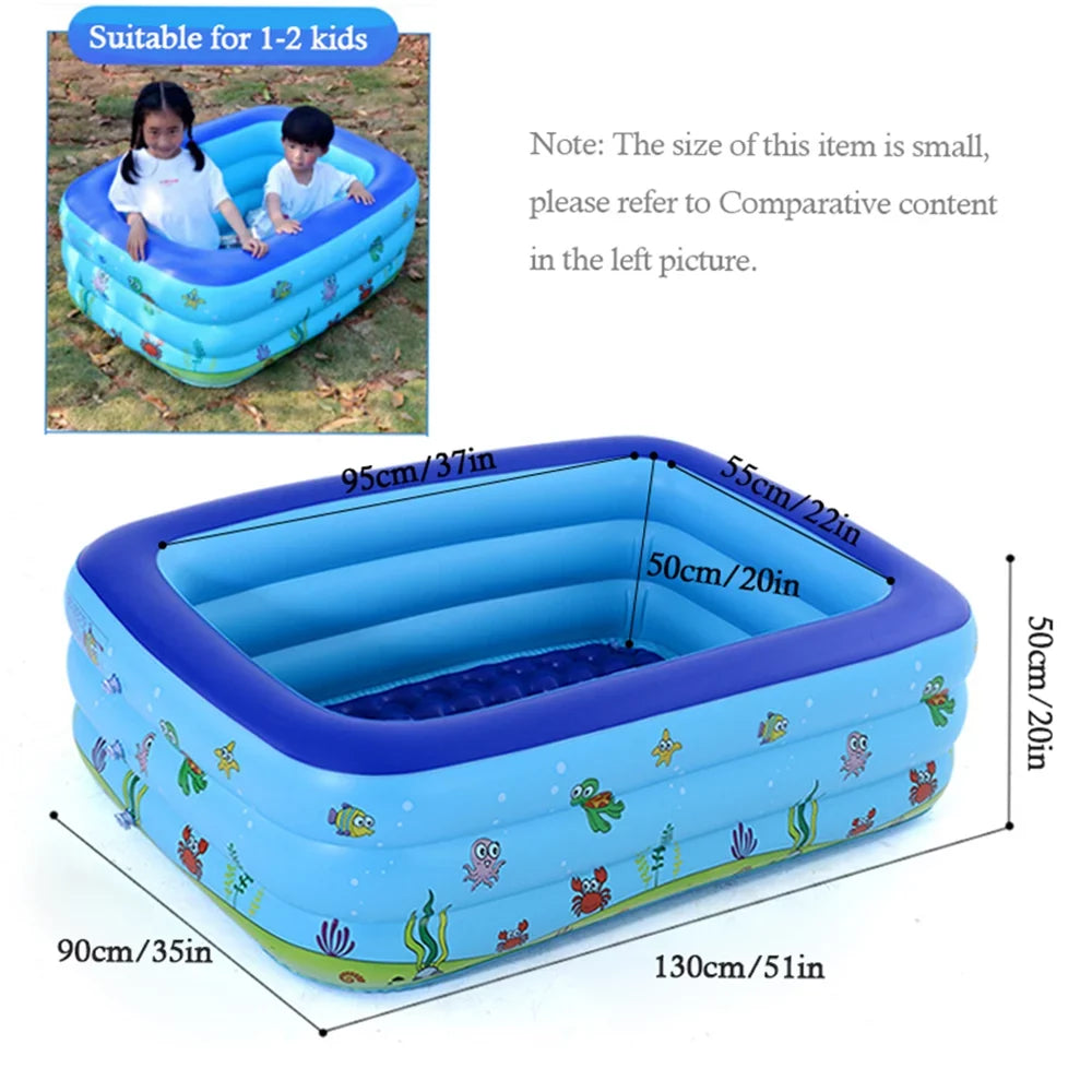 OWSizeOO Portable Sizewimming Pool Inflatable Sizewimming Pool  Basin Kid Bathtub