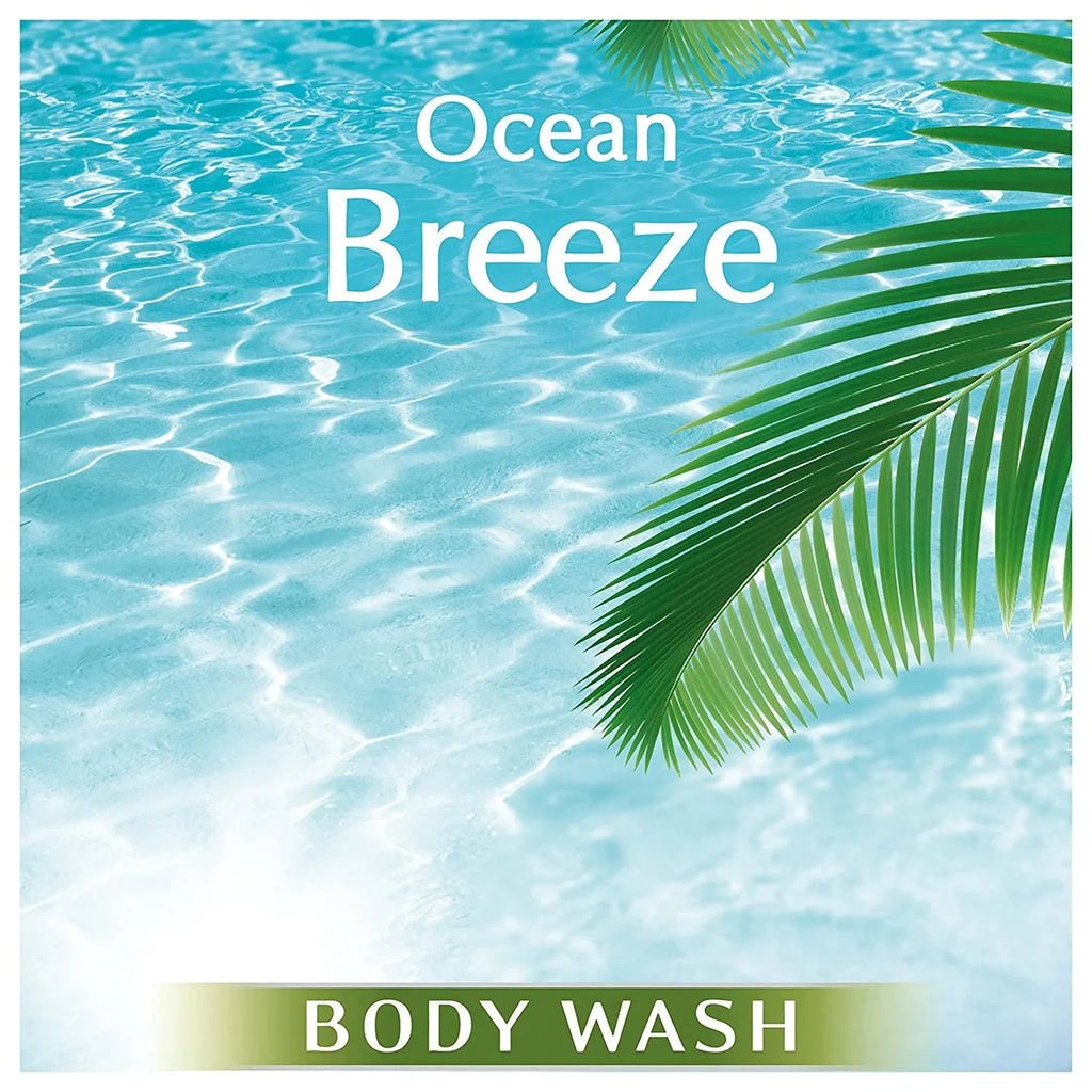 Sizeuave Naturals Body Wash, Ocean Breeze 12 oz (Pack of 3)