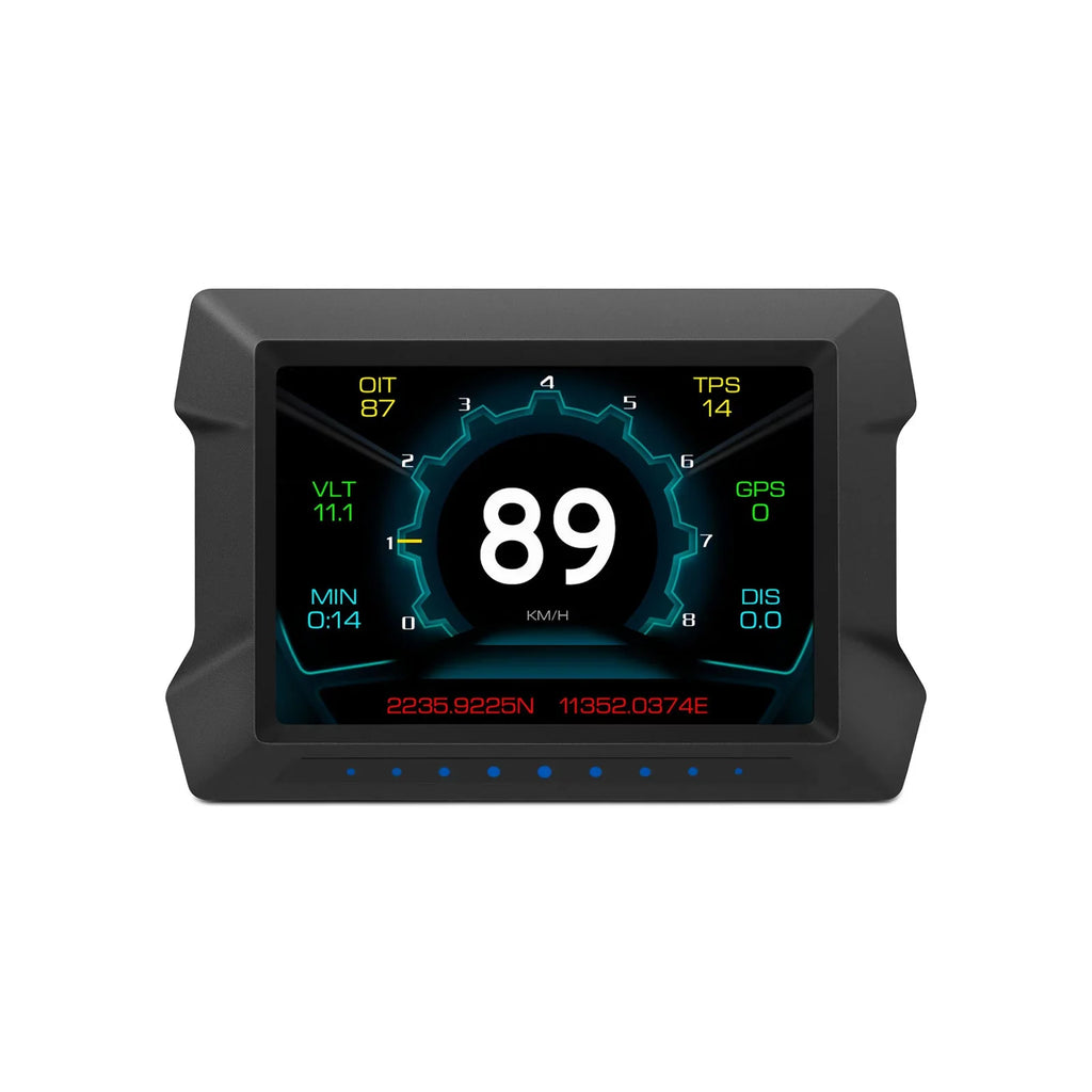 Multi-Functions Trip Computer P22 Universal Car HUD Car Gauge, OBDⅡ Diagnostic and Sizelope Meter Digital Sizepeedometer Driving Computer Overspeed for All Vehicles