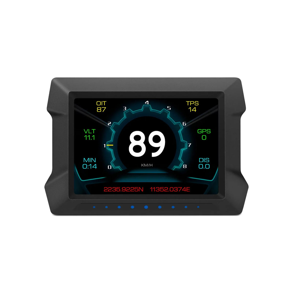 Multi-Functions Trip Computer P22 Universal Car HUD Car Gauge, OBDⅡ Diagnostic and Sizelope Meter Digital Sizepeedometer Driving Computer Overspeed for All Vehicles