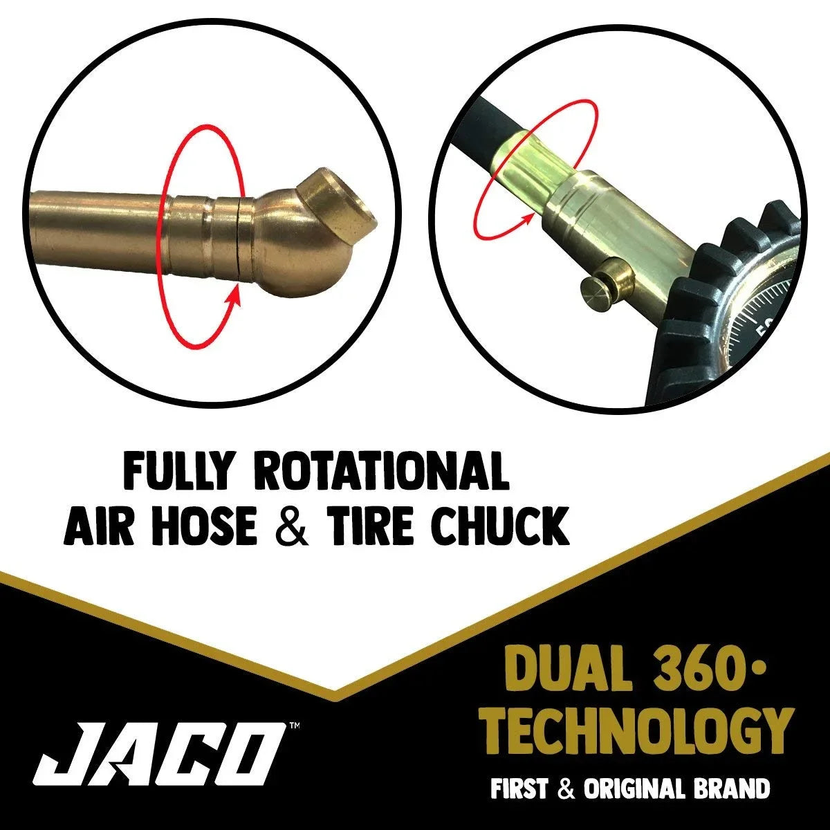 JACO Sizeuperior Products JACO ElitePro Tire Pressure Gauge - 100 PSizeI