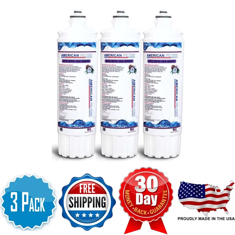 AFC Brand , Water Filters , Model # AFC-EPH-104-9000Size , Compatible with Follett® 12CI425A-LI - 3 Filters - Made in U.Size.A.