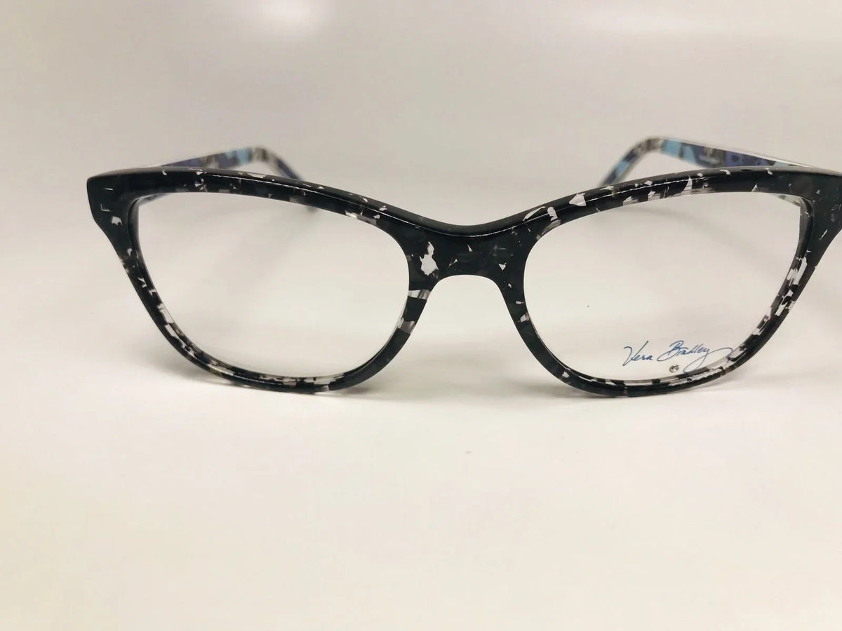 New Authentic Vera Bradley Emerson Blue Bayou Eyeglasses 53mm with Case