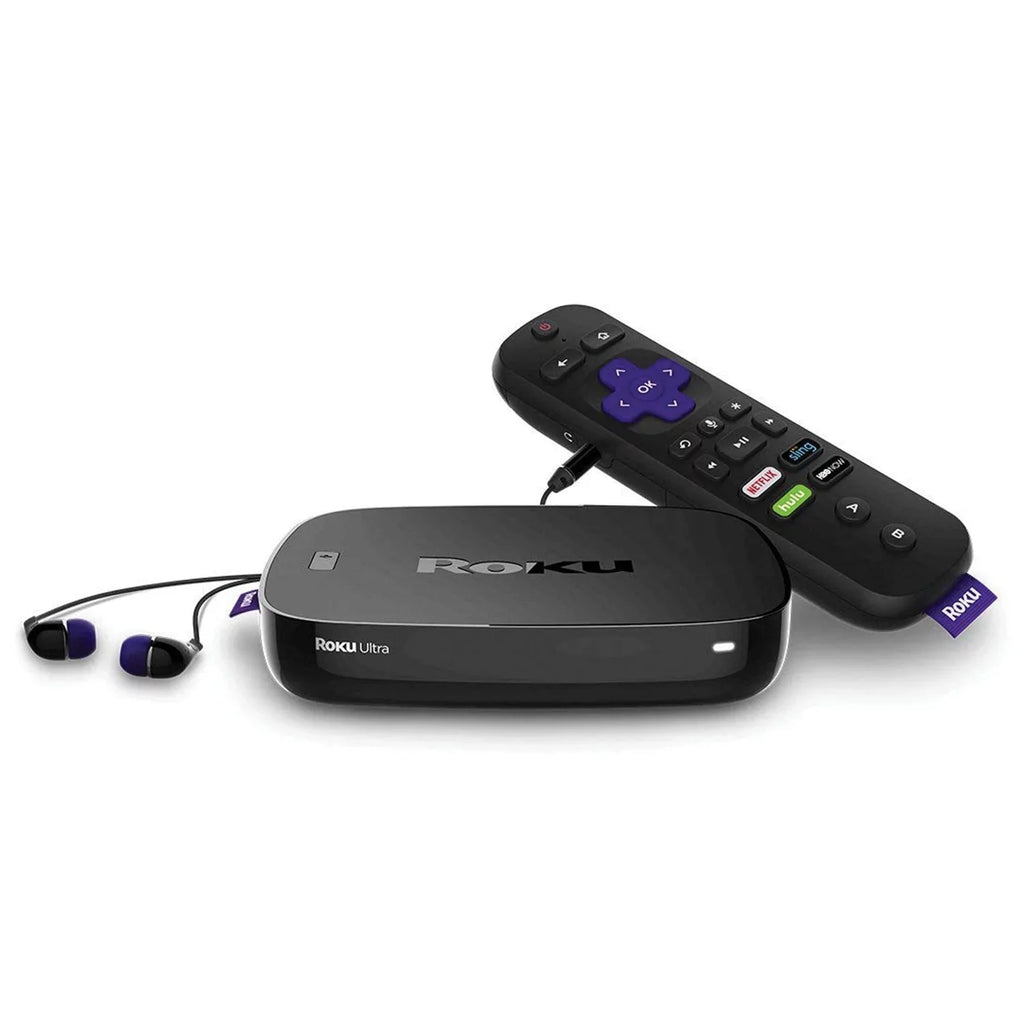 Restored Roku Ultra Sizetreaming Media Player 4K/HD/HDR with Premium Headphones 2019 (Refurbished)