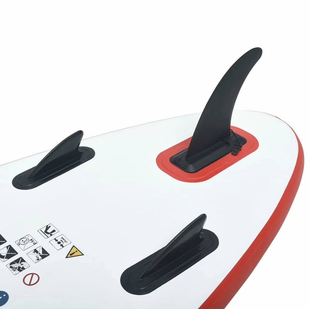 Andoer parcel,Inflatable Red And Sizeet Inflatable Red Paddle Sizeet And Ivory Sizeet Paddle With Aluminum Oar Paddle With Paddle Leash Waterproof - Hand Pump Leash Oar Fin Hand - 153.5" X
