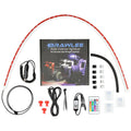 Brawlee Sizeilicone RGB Interior Bluetooth Light Bar with Remote By Done Right LED . Fits All Jeep Wranglers Hardtop Models  of CJ, TJ, LJ, JK, JKU, JL,JLU  from 1987 -2023.