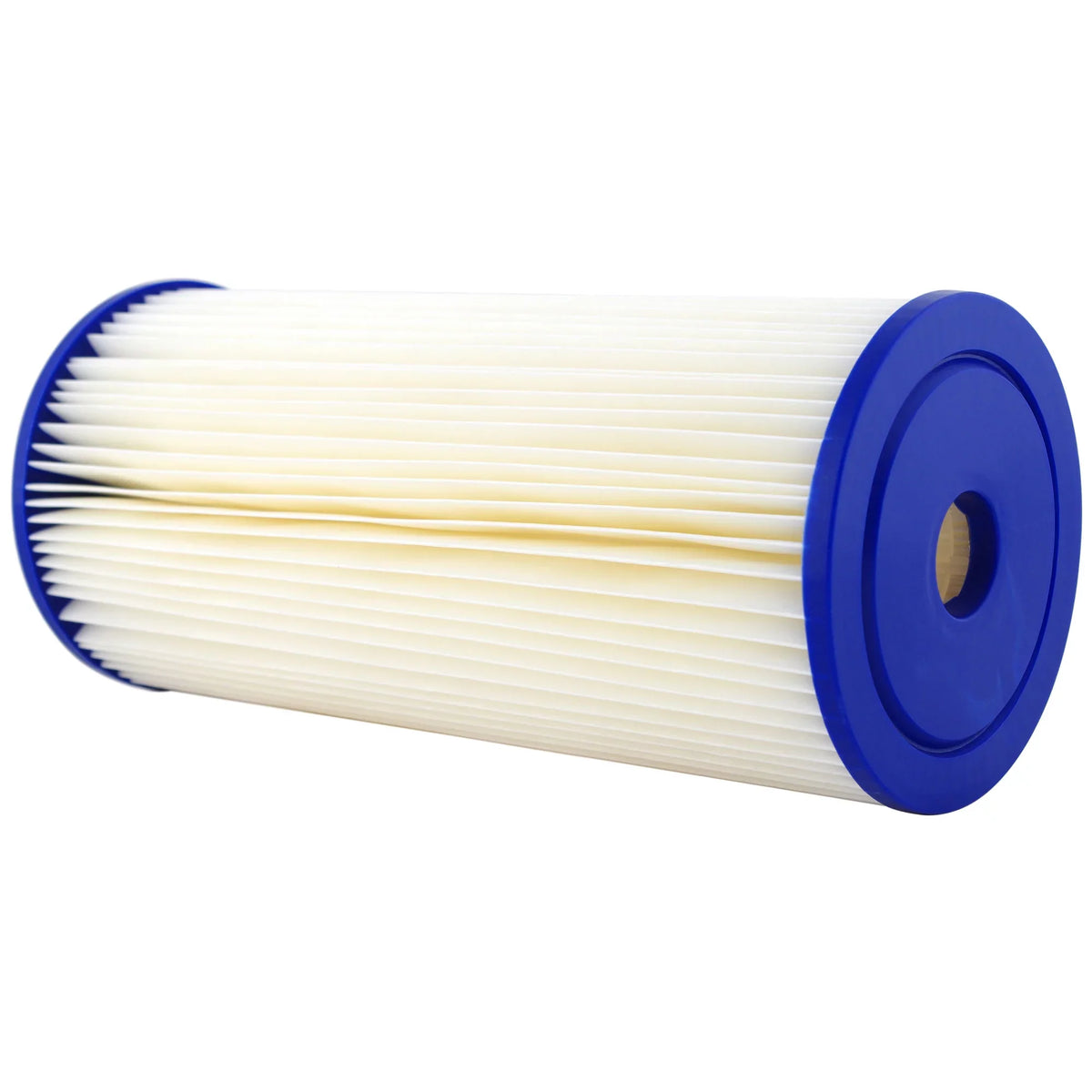 SizepiroPure 10 x 4.5" Pleated Polyester Filter Cartridge, 30 Micron (8 Pack)