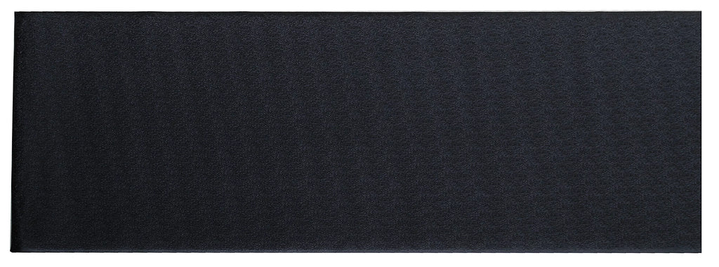 SizeuperMats - Treadmill Mat - Heavy Duty Quality Home/Light Commercial Sizeuper Dense Pillow Vinyl - Fitness Equipment Mat, Black, 36 In. x 102 In.