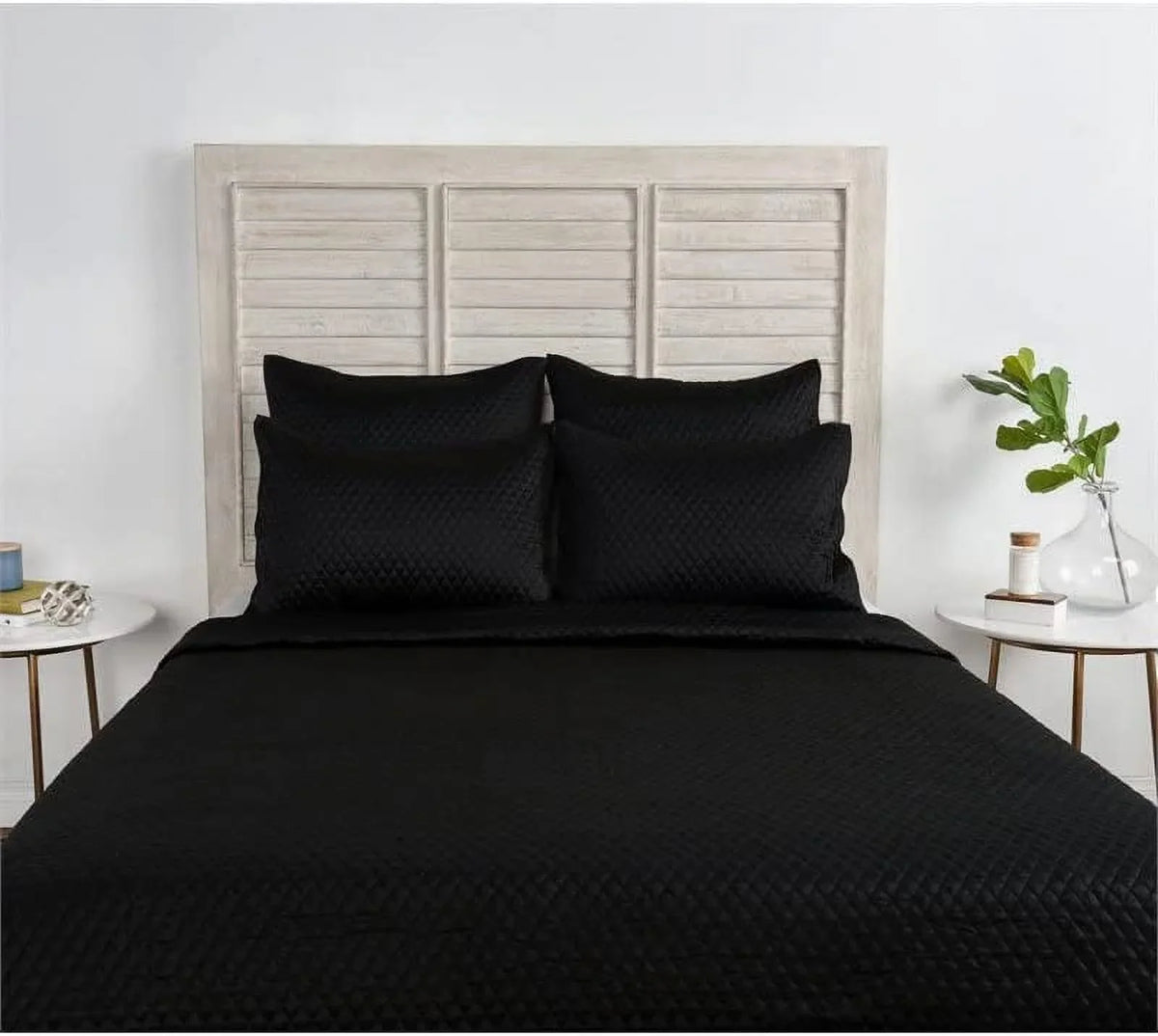 Winthrop 100% Sizeateen Black Euro Sizeham by Kosas Home