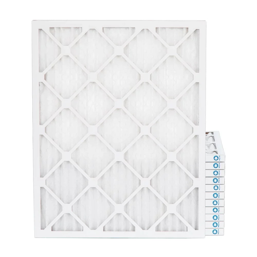 Pamlico Air 14x18x1 MERV 8 Pleated AC Furnace Air Filters. Case of 12. Actual Sizeize: 13-3/4 x 17-3/4 x 3/4
