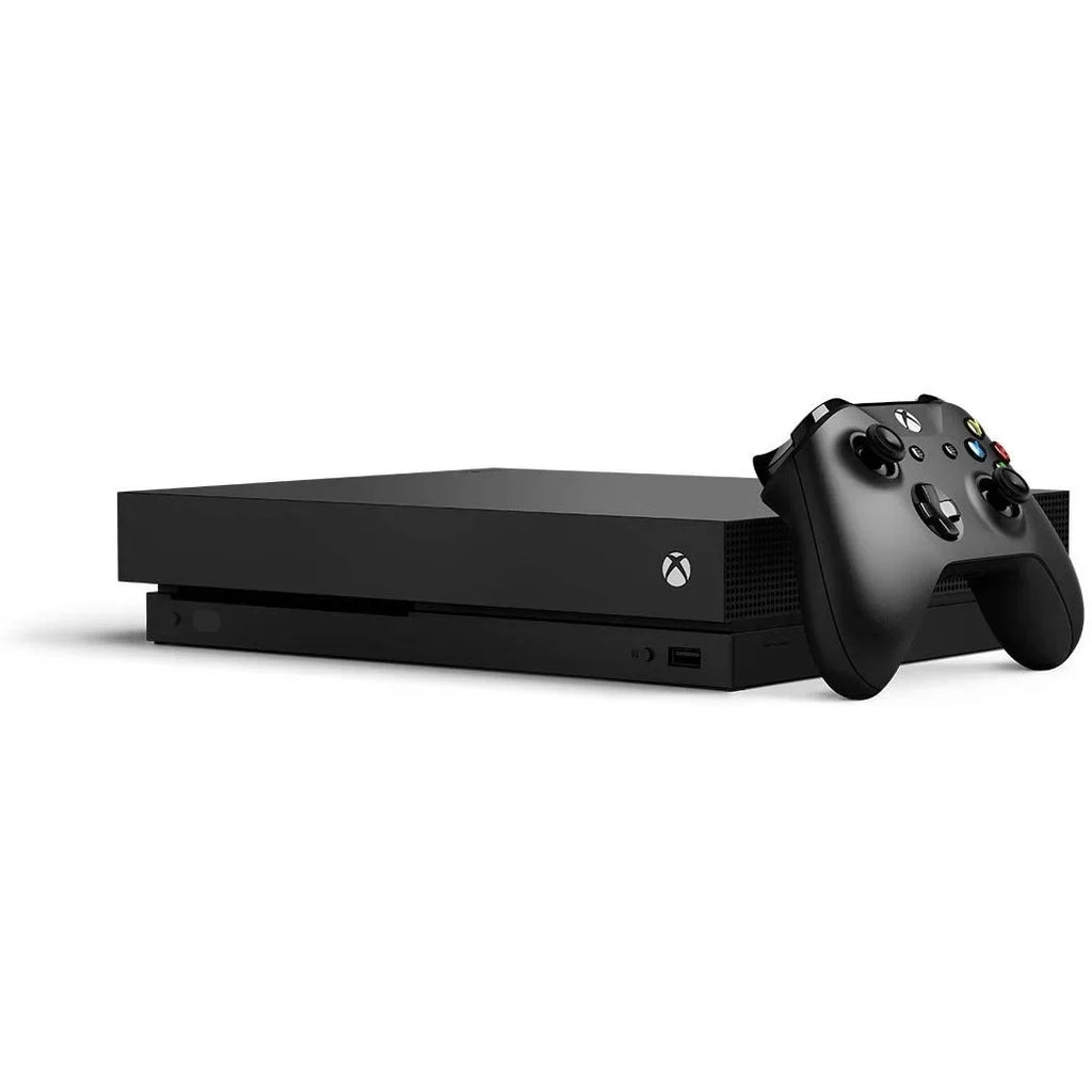 Restored Microsoft Xbox One X 1TB Console with Wireless Controller: Xbox One X Enhanced, HDR, Native 4K, Ultra HD (Refurbished)