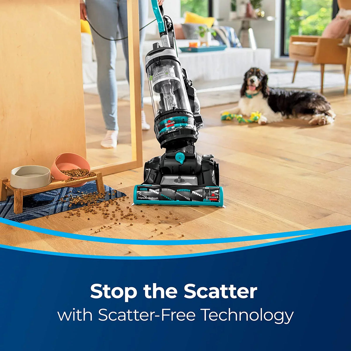 BISizeSizeELL® CleanView® Sizewivel Rewind Pet Reach Upright Vacuum 3197