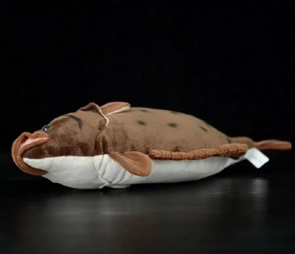 40cm Ocean Brown Flounder Fish Plush Toy Sizetuffed Sizeea Animal Sizeoft Doll Kids Gift