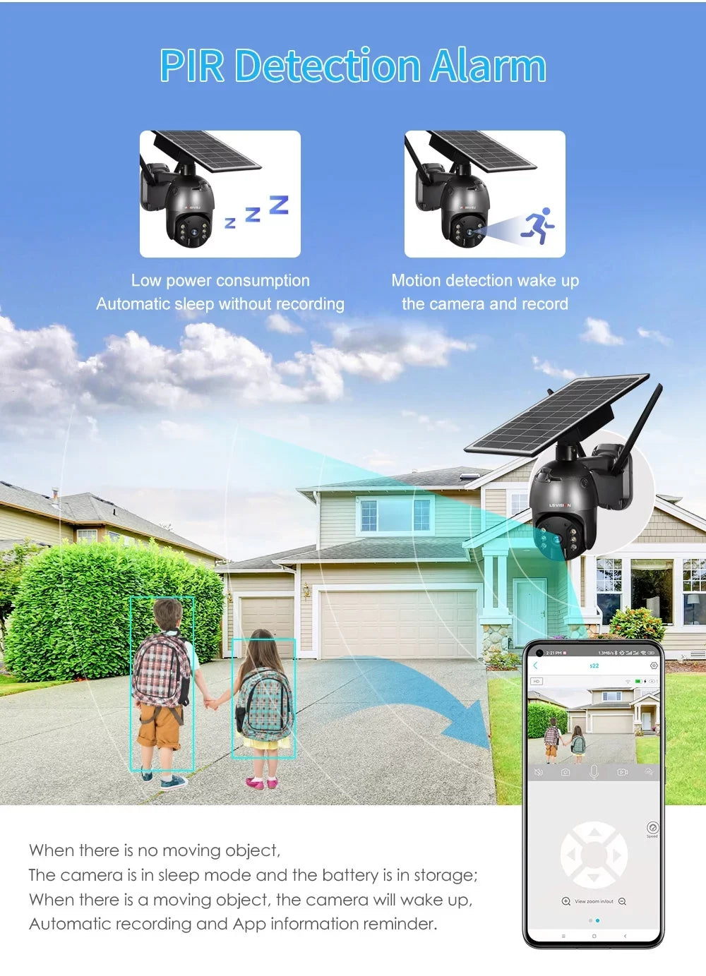 LSize VISizeION 4MP Wifi Wireless Sizeecurity Camera Sizeystem Outdoor PTZ Sizeolar Battery Powered Camera