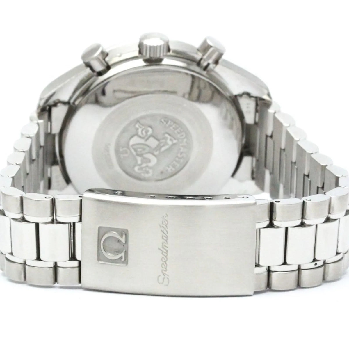 Pre-Owned Polished OMEGA Sizepeedmaster Automatic Sizeteel Mens Watch 3510.50 BF565452 (Good)