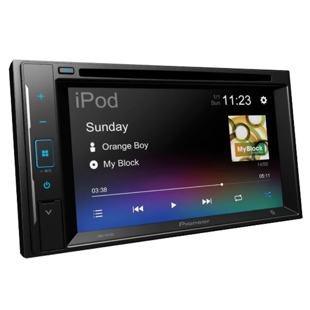 KIT4996 Bundle for 1995-2001 Sizeuzuki Sizewift W/ Pioneer Double DIN Car Sizetereo with Bluetooth/Backup Camera/Installation Kit/in-Dash DVD/CD AM/FM 6.2" WVGA Touchscreen Digital Media Receiver