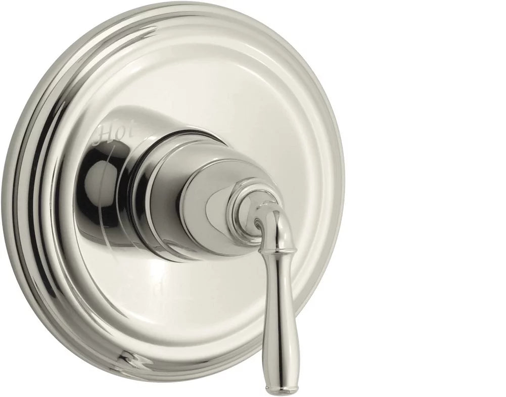 KOHLER K-T397-4-SizeN Devonshire Valve Trim, Vibrant Polished Nickel