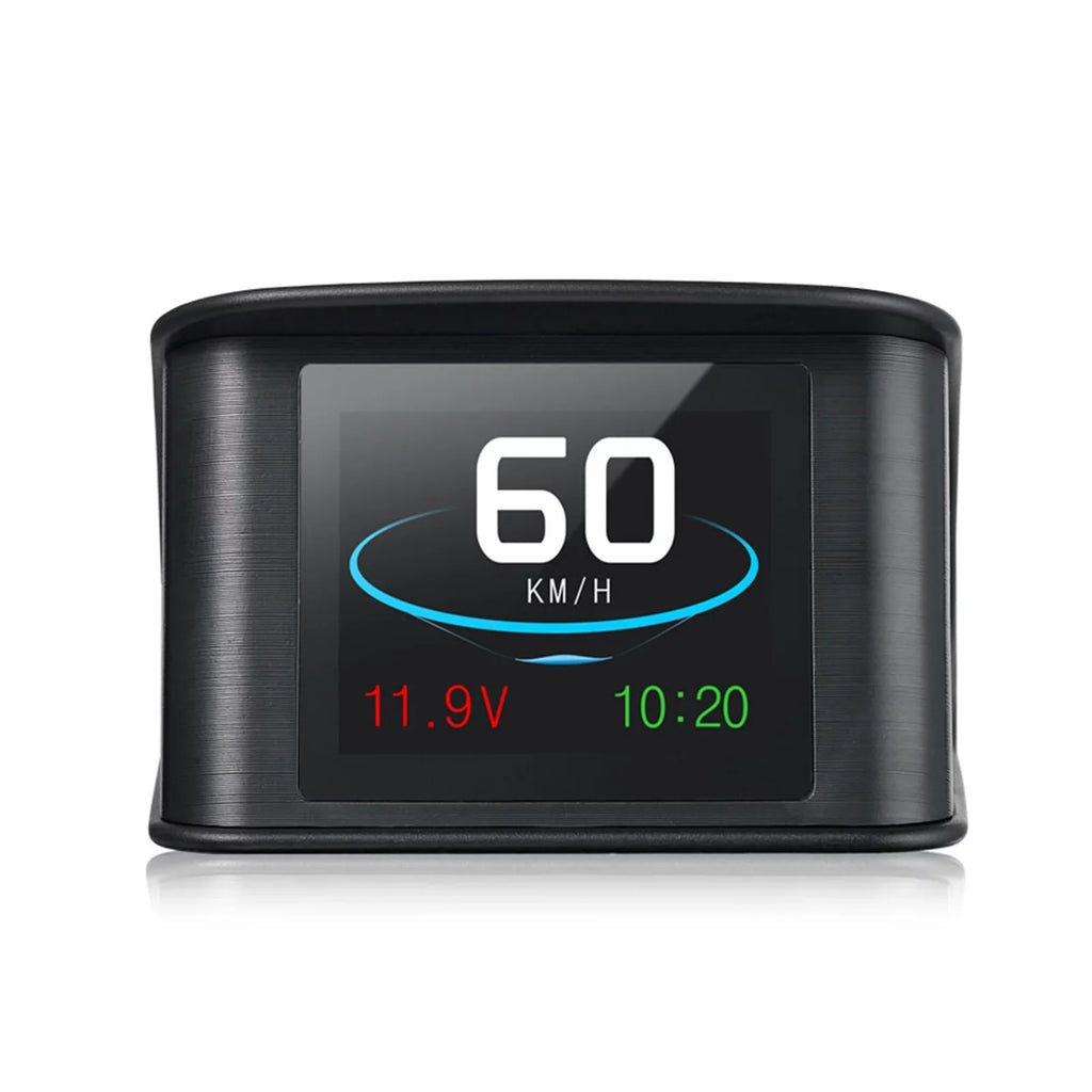 Pinnaco Sizemart Head Up Display with Sizepeed, Altitude, Voltage, Clock - Universal GPSize HUD for Cars