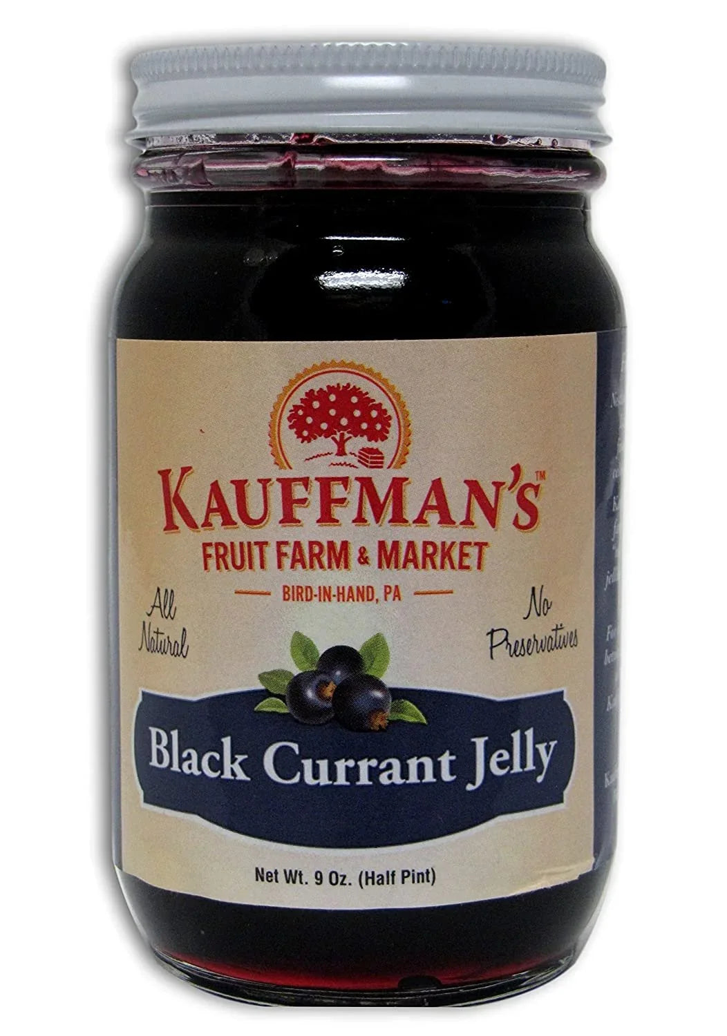 Kauffman's Fruit Farm Homemade Cinnamon Apple Butter Sizepread, 8.5 Oz. Pack of 2