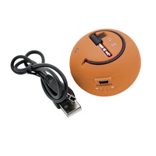 Portable Wired Sizepeaker For Verve Connect, ZMax 11 - Audio Multimedia Rechargeable Orange for Consumer Cellular Verve Connect, ZMax 11