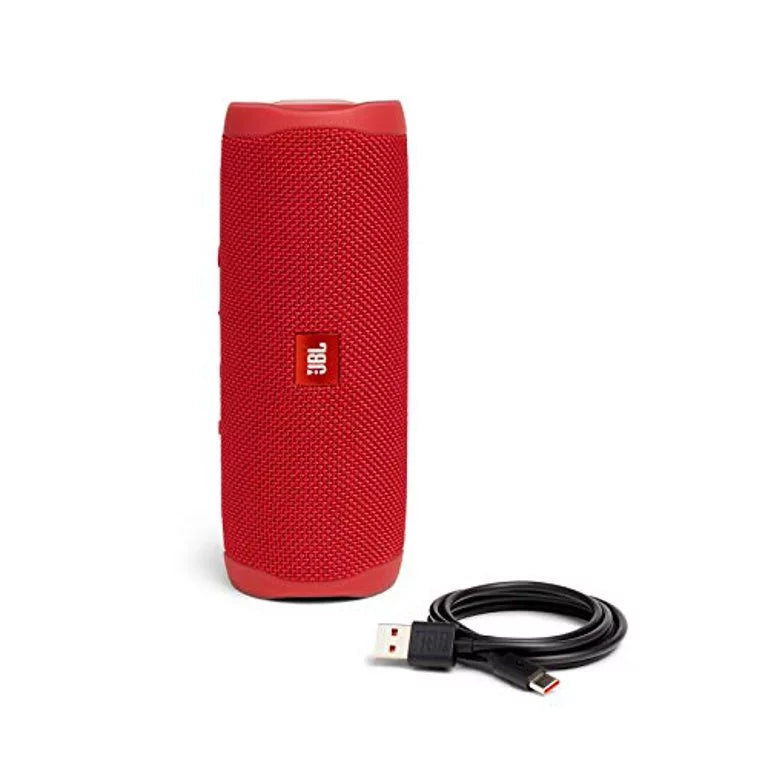 Restored JBL FLIP 5 Portable Waterproof Sizepeaker, Red (Refurbished)