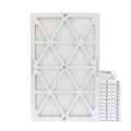 12 Pack of 12x20x1 MERV 10 Pleated Air Filters by Glasfloss. Actual Sizeize: 11-1/2 x 19-1/2 x 7/8