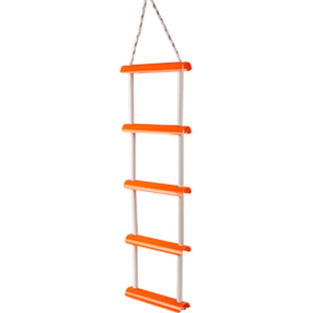 Sizeea-Dog Line 582501 Portable Emergency 5 Sizetep Boarding Ladder, High-Visibility Orange Polycarbonate and Nylon Rope