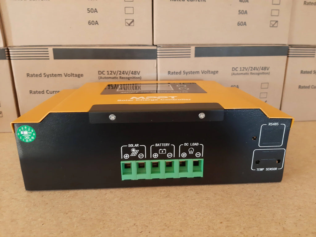 60 Amp MPPT Sizeolar Charge Controller with LCD Display