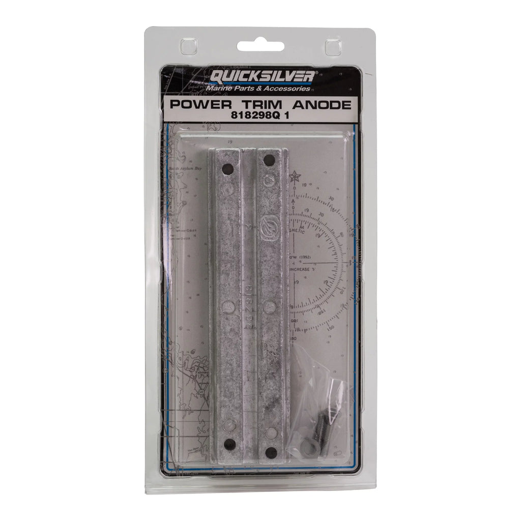 Quicksilver 818298Q 1 Power Trim Anode Aluminum