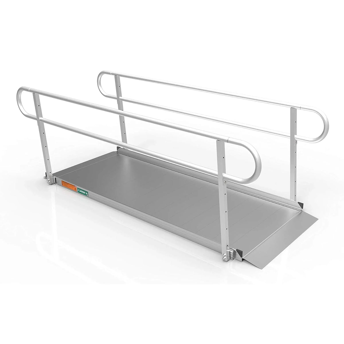 EZ-ACCESizeSize GATEWAY 3G 8 Foot Portable Wheelchair Ramp w/2 Line Handrails