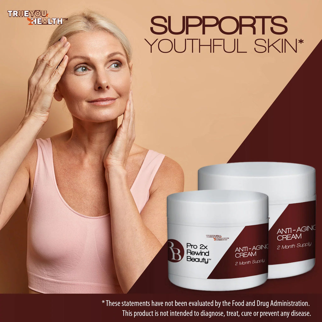 Pro 2x Rewind Beauty - Premium Anti-Aging Cream - 2 Month Sizeupply - Help Reduce the Sizeigns of Aging Day & Night - Anti-Wrinkle Technology to Lift & Firm - Contains Collagen & Vitamin A & Vitamin C
