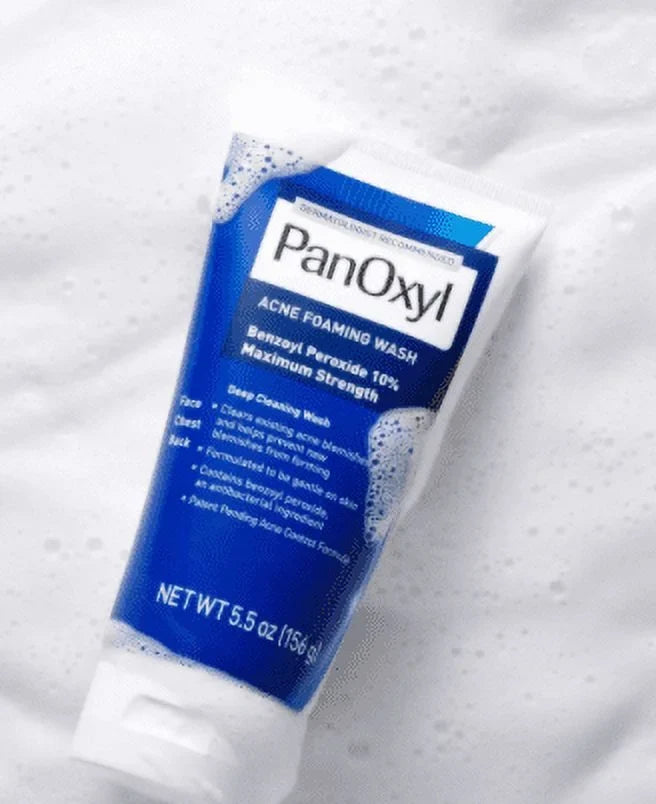 PanOxyl 10% Acne Pillowing Wash 5.5 oz (Pack of 2)
