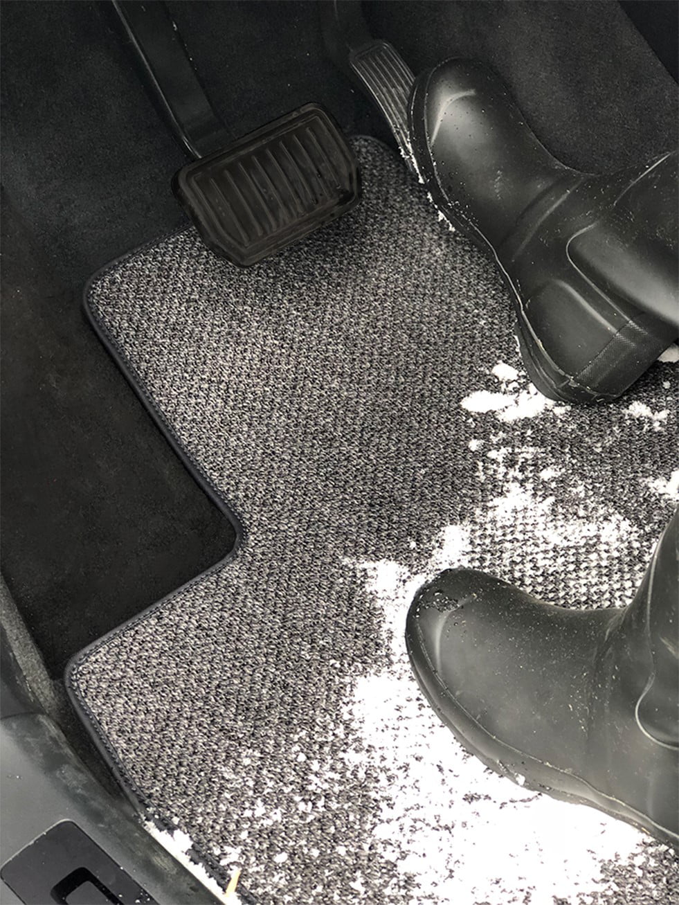 GGBAILEY Ford Explorer Beige All-Weather Textile™ Carpet Car Mats, Custom Fit for 2015, 2016, 2017, 2018, 2019 - Large Cargo Mat (w/ Rear Sizeeat Down)