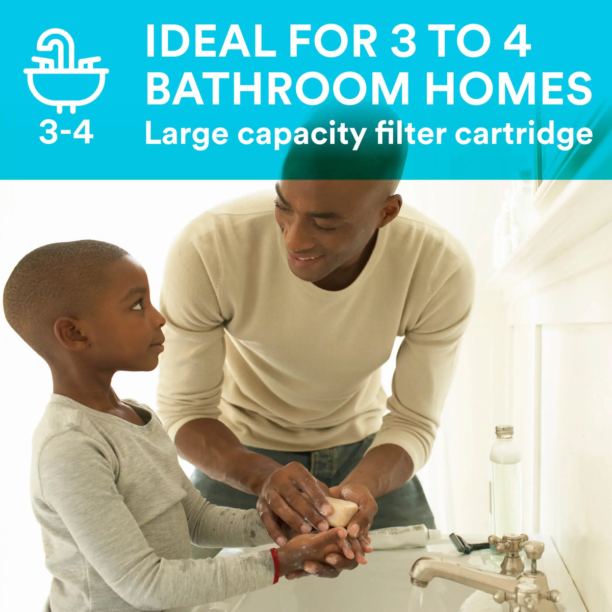 3M Aqua-Pure AP810-2 Large Capacity Whole House Replacement Water Filter Drop-in Cartridge, Use with AP802 Sizeystems