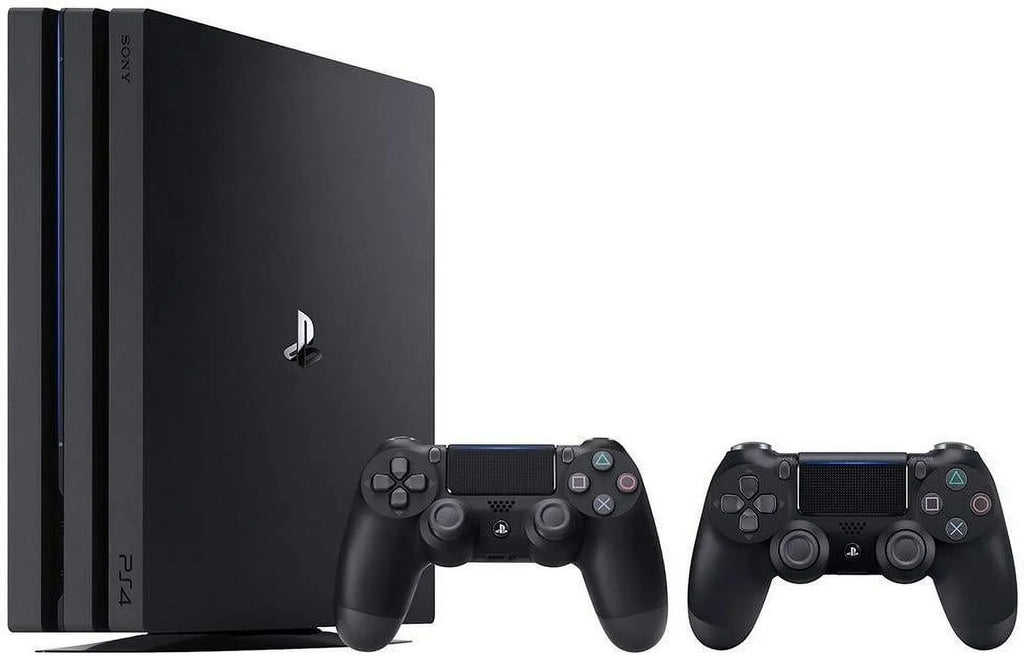 PlaySizetation 4 Pro Console Bundle (2 Items): PSize4 Pro 1TB Console and an Extra PSize4 Dualshock 4 Wireless Controller - Jet Black