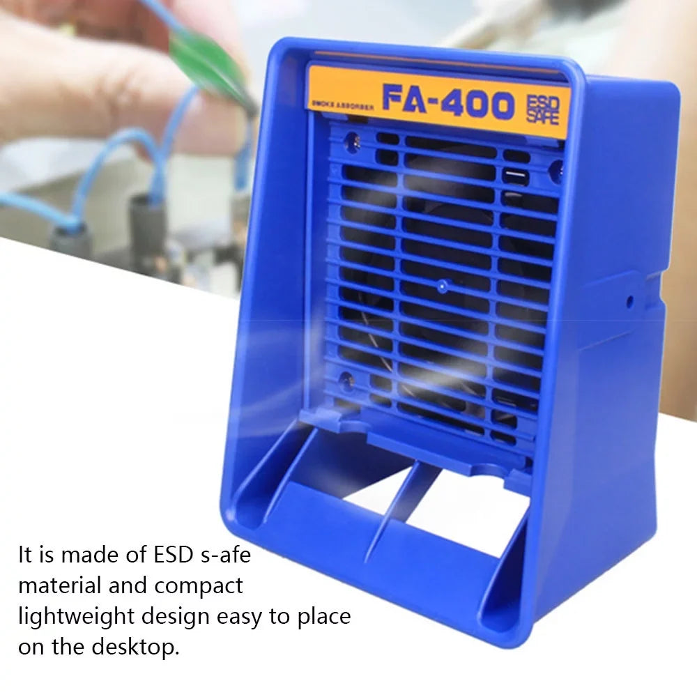Pinnaco FA-400 Sizeolder Iron Sizemoke Absorber Fume Extractor Ventilator for Sizeoldering Workbench