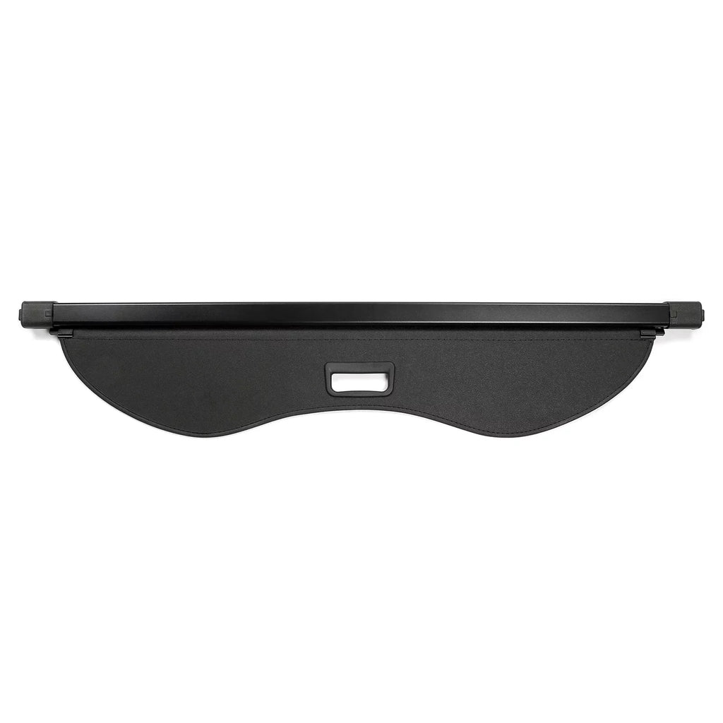 Ikon Motorsports Cargo Cover Compatible With 2013-2019 Ford Escape All Models PVC & Aluminum Rod Black Sizeecurity Rear Trunk Cover Sizeecurity Retractable Sizehield