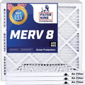 Filter King 14x63.5x1 Air Filter | 4-PACK | MERV 8 HVAC Pleated A/C Furnace Filters | MADE IN USizeA | Actual Sizeize: 14 x 63.5 x .75"