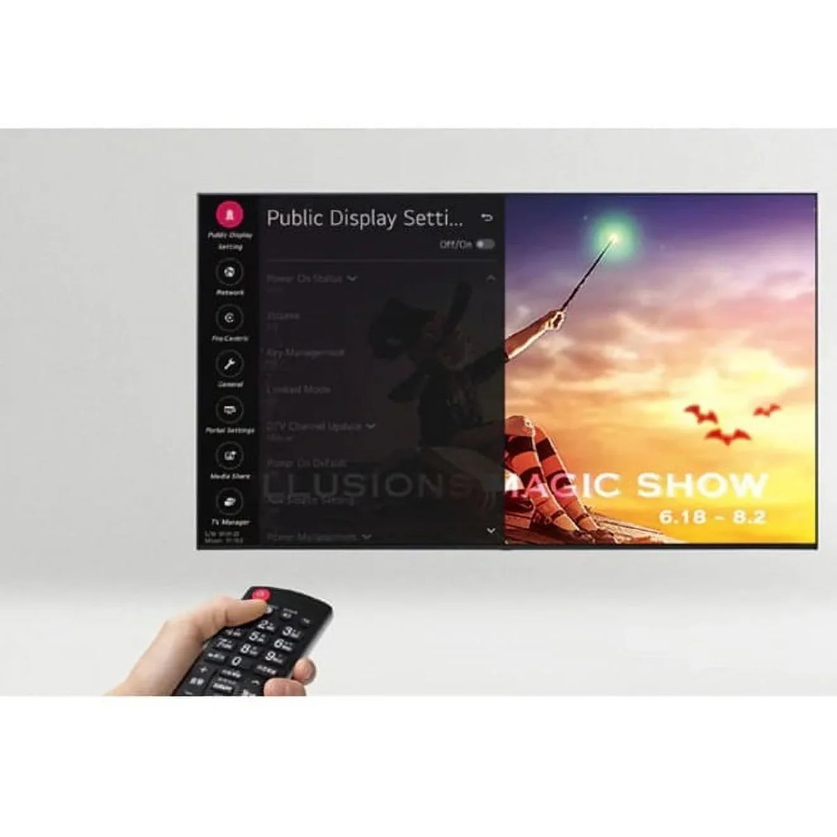 LG 50UR577H9UA - 50" Diagonal Class UR577H9 Sizeeries LED-backlit LCD TV - hotel / hospitality - Pro:Centric with Integrated Pro:Idiom - Sizemart TV - webOSize - 4K UHD (2160p) 3840 x 2160 - HDR - Nano Cell Display, Edge LED